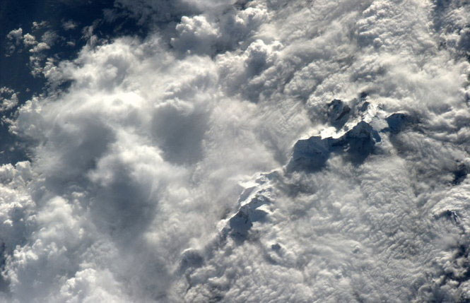 Picture 10 of Set of beautiful cloud images viewed from the International Space Station