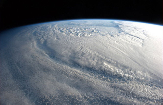 Picture 7 of Set of beautiful cloud images viewed from the International Space Station
