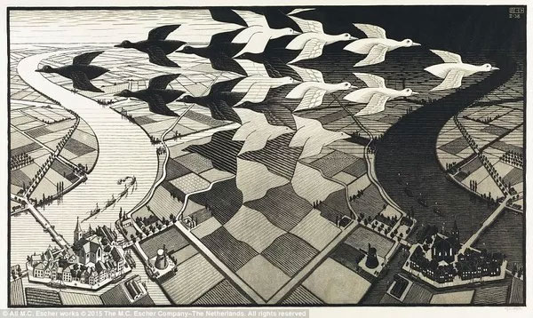 Picture 8 of Set of visual illusion paintings that make viewers' not know when