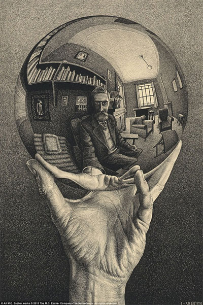 Picture 9 of Set of visual illusion paintings that make viewers' not know when