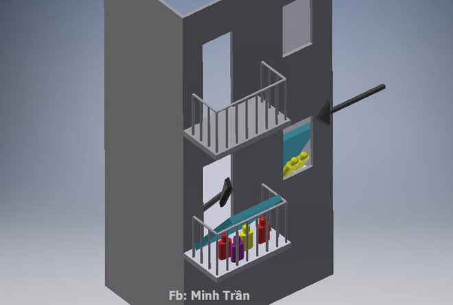 Picture 3 of Share a fire escape when a director of a telecommunications company burns