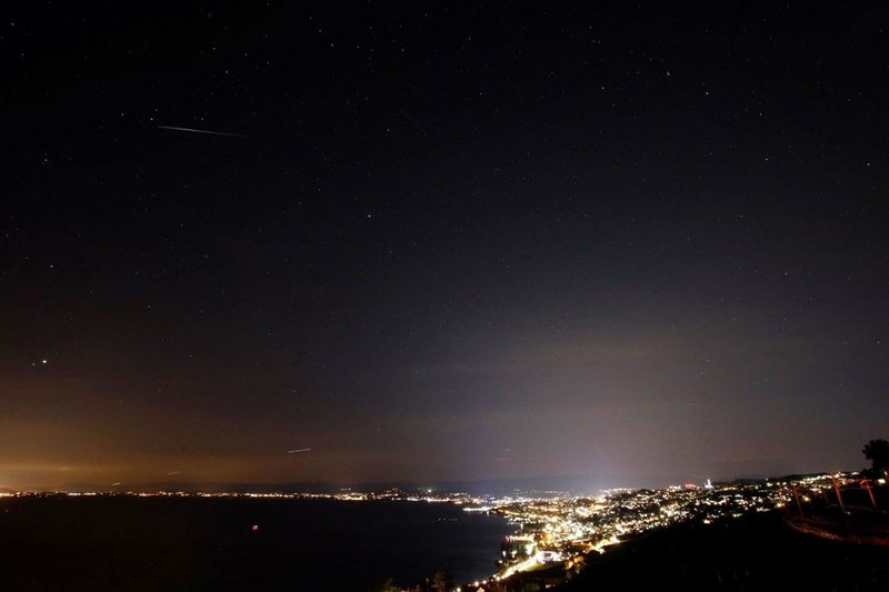 Picture 3 of Shimmering image of the largest Perseids meteor shower in 2018