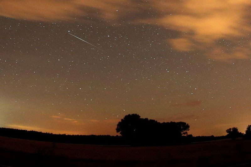 Picture 9 of Shimmering image of the largest Perseids meteor shower in 2018