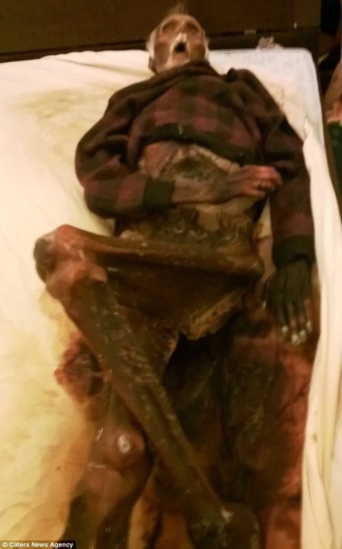 Picture 3 of Shivered with the corpses kept in the house without being buried