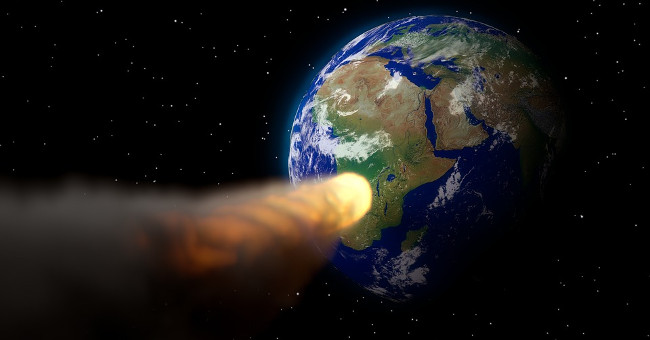 Picture 1 of Shock with a devastating degree of devastation when asteroids hit Earth