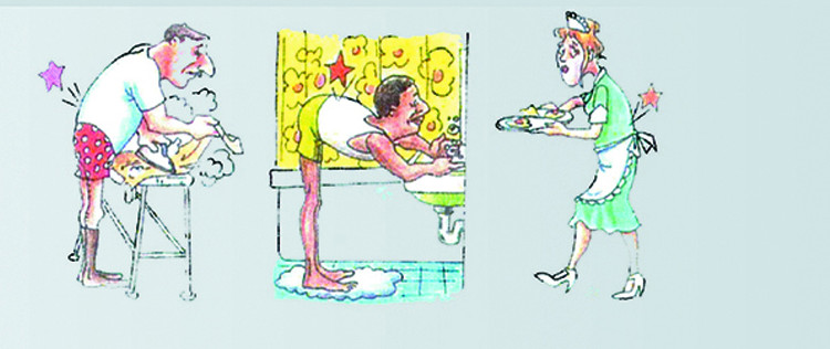 Picture 4 of Should and should not stand, sit, lie to avoid spinal pain