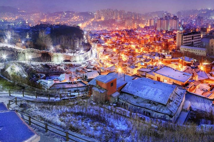 Picture 13 of Silly before the beautiful scenery of Korea