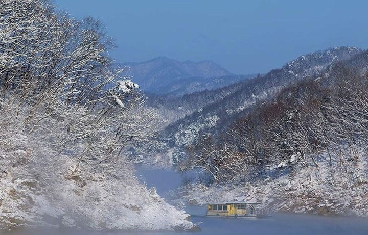 Picture 15 of Silly before the beautiful scenery of Korea