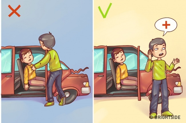 Picture 5 of Simple first aid tips but 90% of people make mistakes when urgent