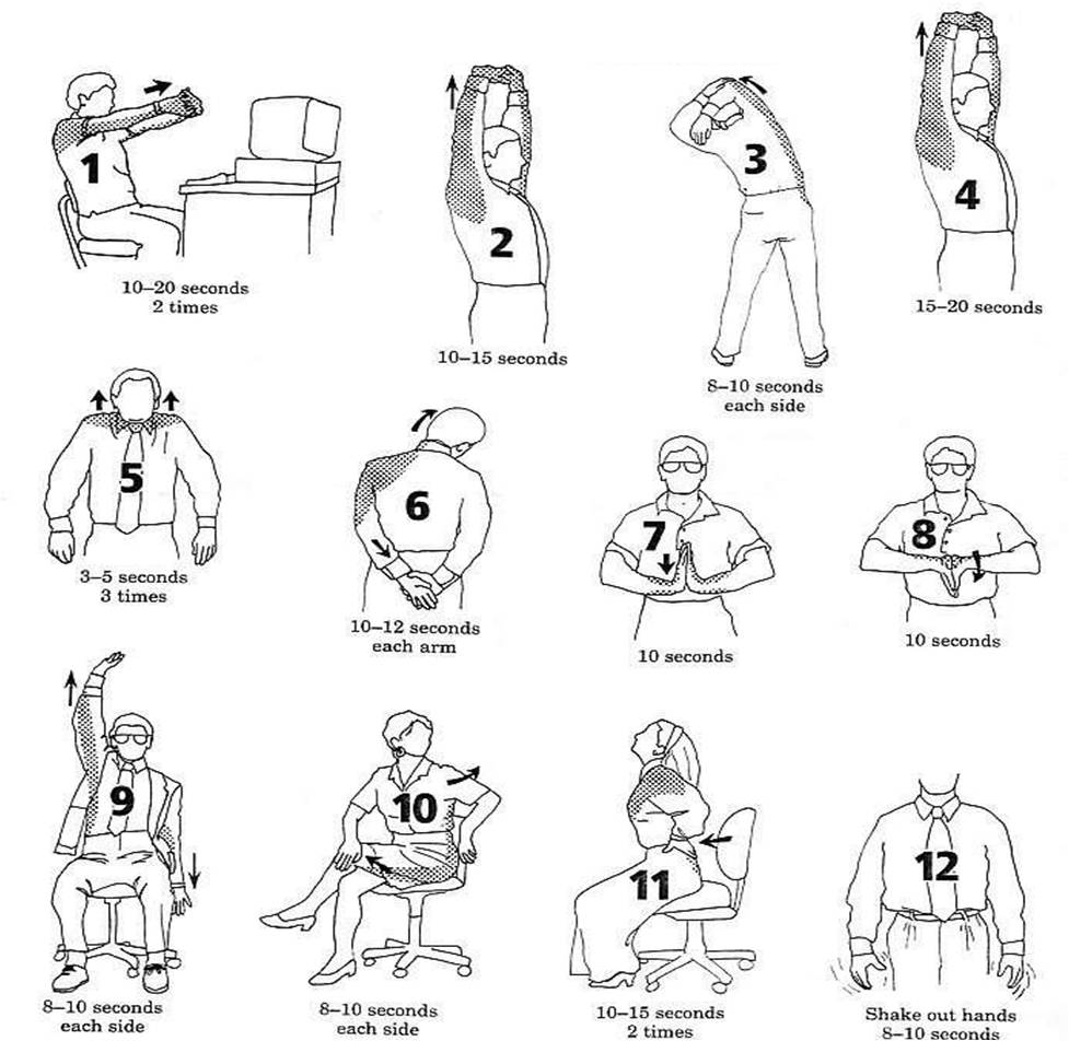 Picture 3 of Simple way to prevent neck pain and back pain