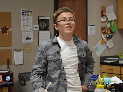 Picture 1 of Sixth graders make beer for the universe