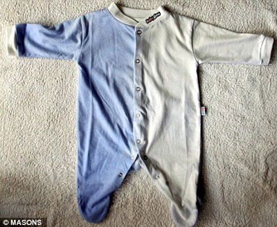 Picture 2 of Smart shirt changes color according to infant temperature