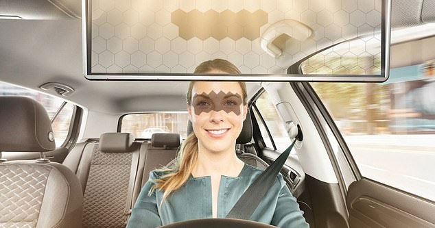 Smart sun visors find their eyes to drive images 2