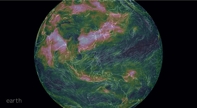 Picture 1 of Smoke from China began to spread to Vietnam