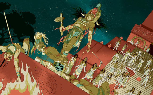 Picture 1 of Snake King's mystery, supreme warrior and dream of mighty Mayan empire