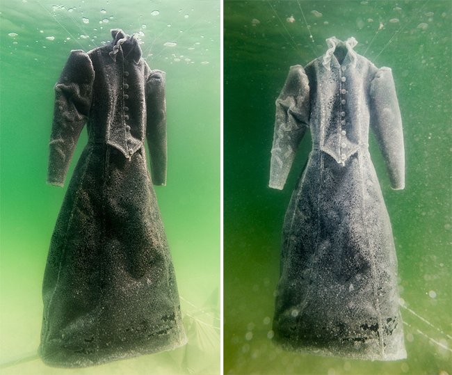 Picture 3 of Soak a Dead Sea shirt for 2 years and stunned the end