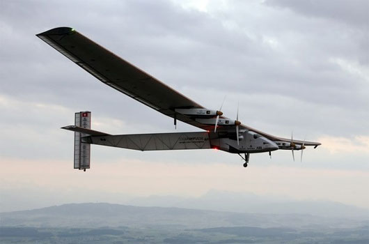 Picture 1 of Solar Impulse 2 solar plane ends flight test