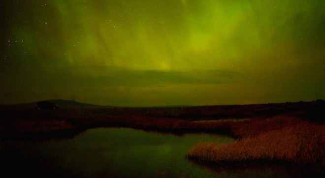 Picture 10 of Solar storm creates a brilliant aurora for the earth