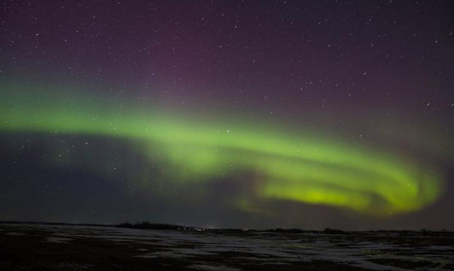 Picture 12 of Solar storm creates a brilliant aurora for the earth
