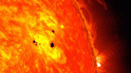 Picture 1 of Solar storms are about to explode