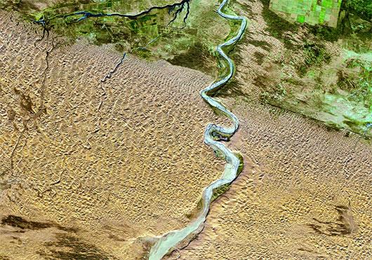 Picture 6 of Some unique frames about the earth viewed from satellites