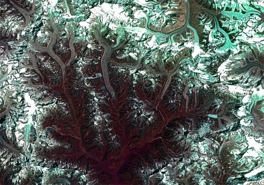 Picture 8 of Some unique frames about the earth viewed from satellites