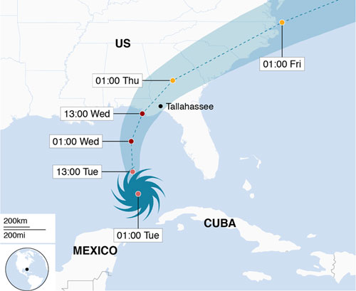 Picture 2 of South America was the most stormy in the century