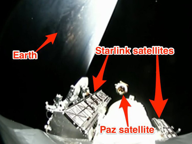 Picture 3 of SpaceX successfully launched 2 Internet broadcasting satellites, testing the global Internet broadcasting project