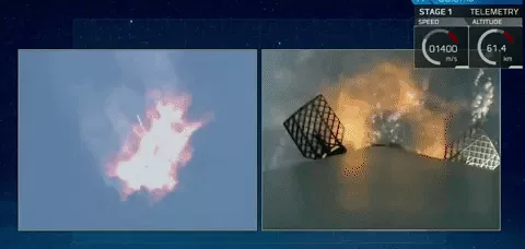 Picture 2 of SpaceX successfully launched the US intelligence satellite and safely delivered Falcon 9 missiles to the ground