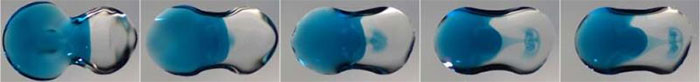 Picture 2 of Spectacular 2 drops of water combined in 15 milliseconds