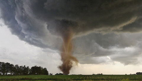 Picture 6 of Spectacular natural disaster scene in America