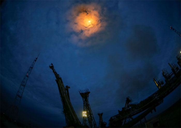 Picture 10 of Spectacular scenery when Russian spacecraft are launched on ISS