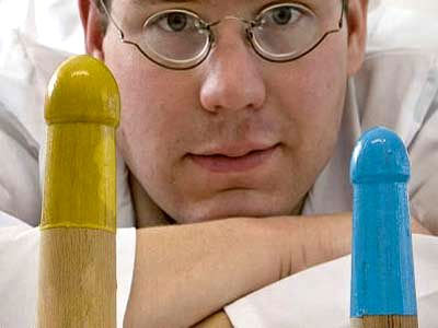 Picture 2 of 'Spray' condoms meet all sizes