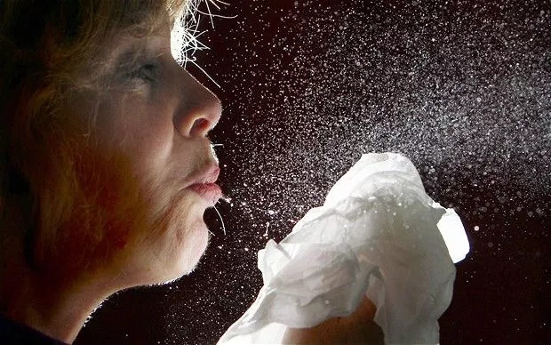 Picture 3 of Stand 4 meters from a person sneezing and wait 45 minutes to escape the bacteria