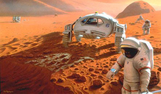 Picture 1 of Start selling 'one-way tickets to Mars'