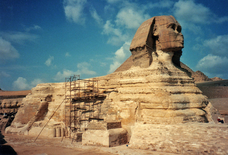Picture 3 of Startled the evidence that UFOs landed on the Sphinx