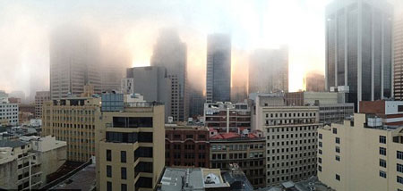 Picture 2 of Startled the image of Sydney sinking in
