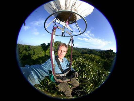 Picture 1 of Statistics of tropical arthropods from hot air balloons