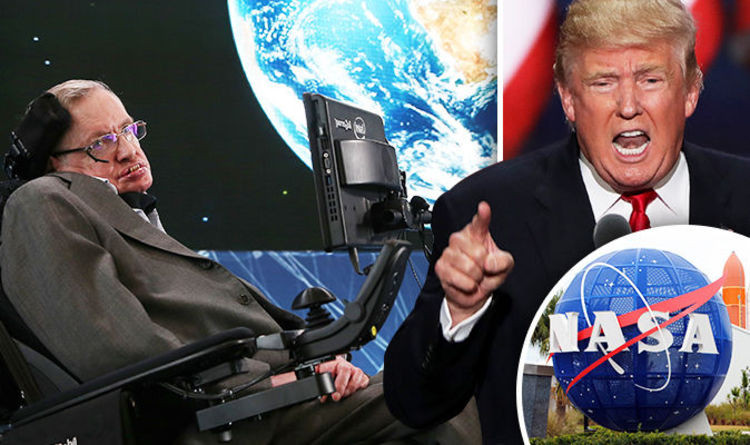 Picture 1 of Stephen Hawking reveals what aliens know about Trump