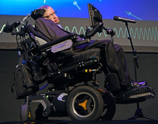 Picture 1 of Stephen Hawking wants to make a spaceship fly to