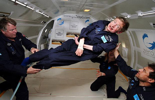 Picture 11 of Stephen Hawking's life through photos