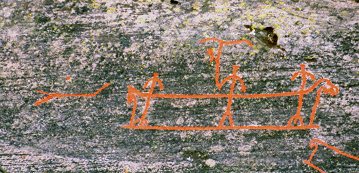 Picture 6 of Stone carvings in Alta - Norway
