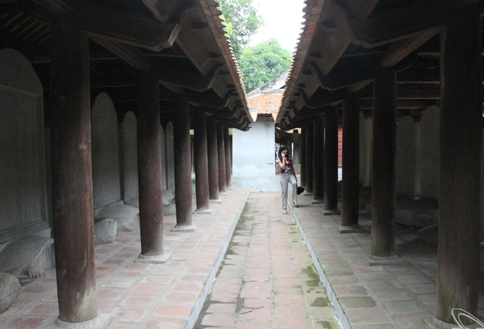 Picture 2 of Stone monuments of the doctorate examination period of Le - Mac at Hanoi Temple of Literature
