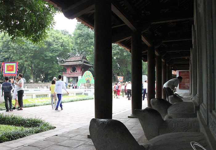 Picture 5 of Stone monuments of the doctorate examination period of Le - Mac at Hanoi Temple of Literature