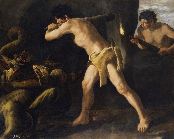 Picture 2 of Stone stele depicts the battle of blood between the son of Hercules and the monster