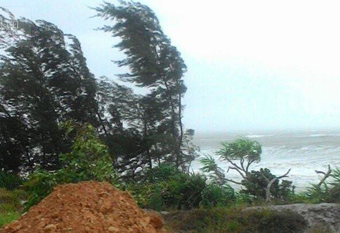 Picture 3 of Storm No. 1 attacked Quang Ninh, Hai Phong