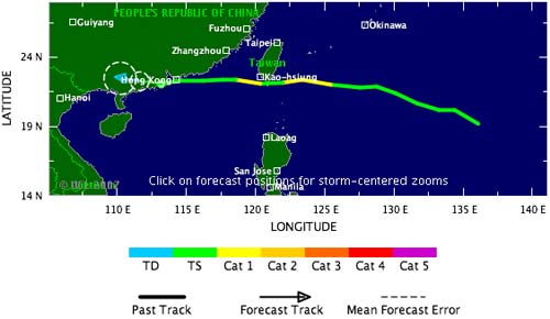Picture 2 of Storm No. 3 will cause rain in the North