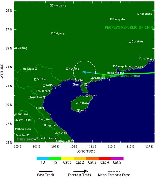 Picture 3 of Storm No. 3 will cause rain in the North