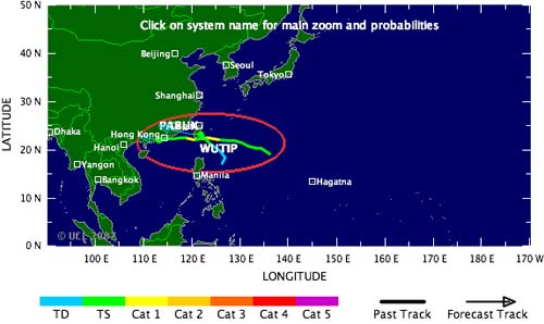 Picture 4 of Storm No. 3 will cause rain in the North