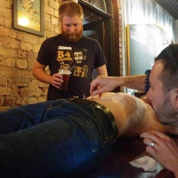 Picture 1 of Strange beer made from umbilical hair